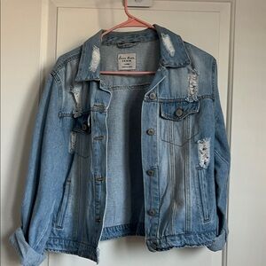 Love Tree Light Blue Denim Jacket